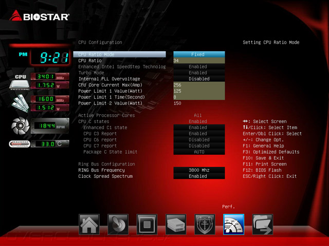 UEFI Setup Biostar Hi-Fi B85N 3D