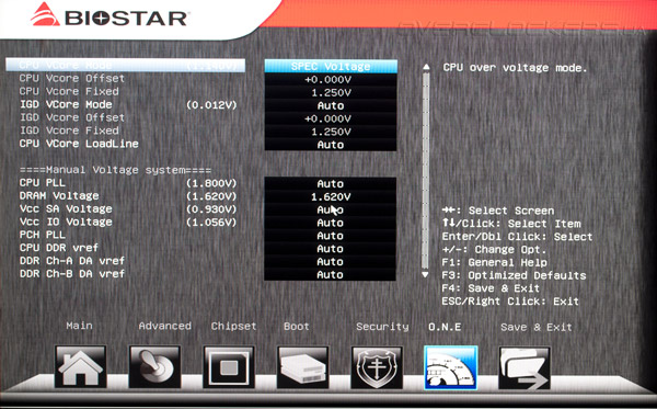 UEFI Setup Biostar Hi-Fi Z77X