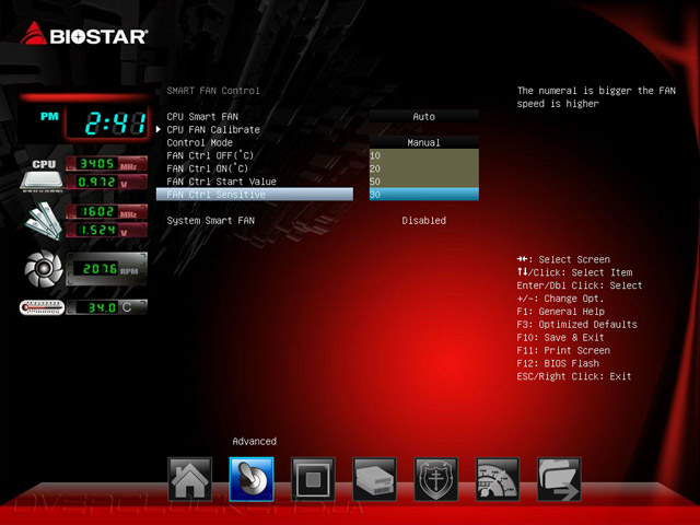 UEFI Setup Biostar Hi-Fi Z87X 3D