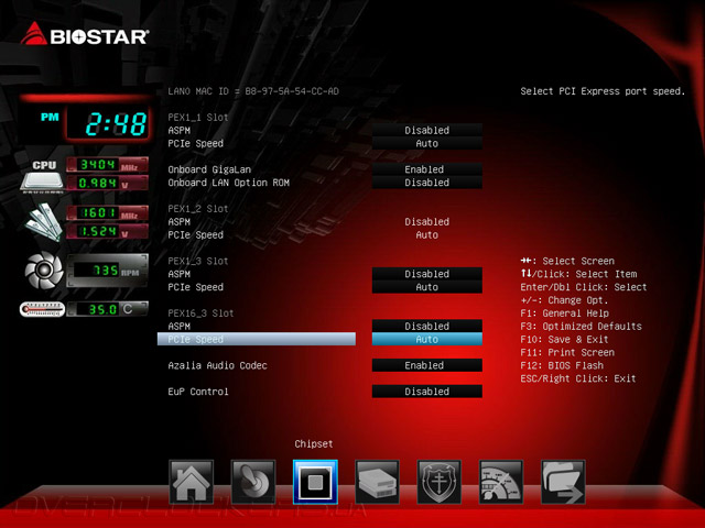 UEFI Setup Biostar Hi-Fi Z87X 3D