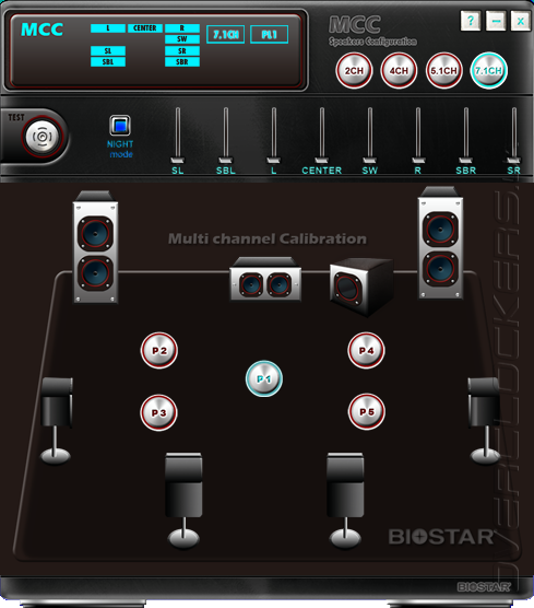 Biostar Multi-Channels Calibration