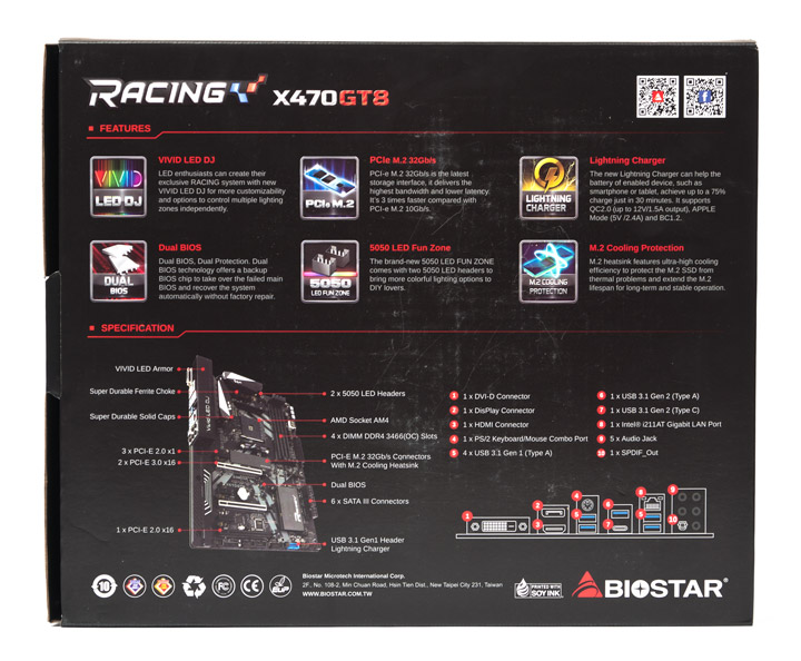 Biostar Racing X470GT8