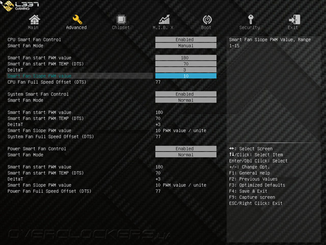 UEFI Setup ECS Z87H3-A2X Golden