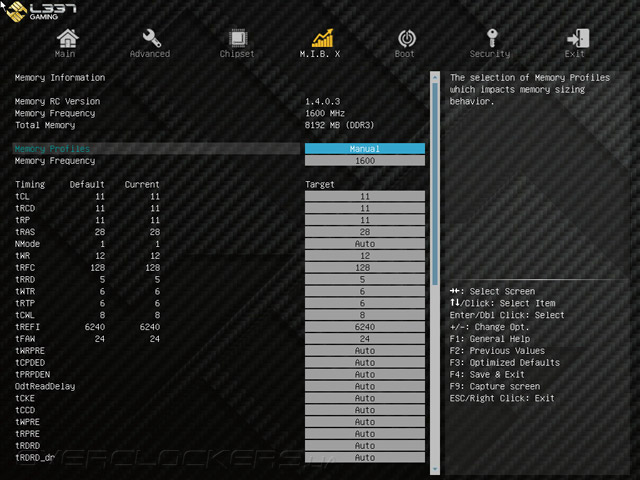 UEFI Setup ECS Z87H3-A2X Golden