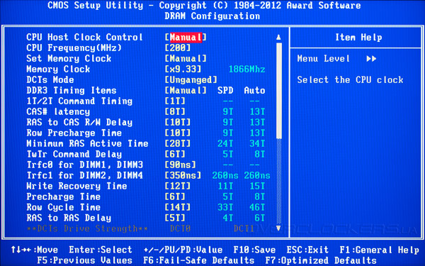 BIOS Setup Gigabyte GA-990FXA-UD5