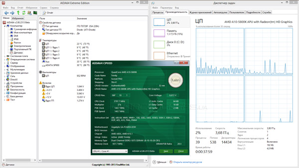 Разгон Gigabyte GA-F2A85X-D3H