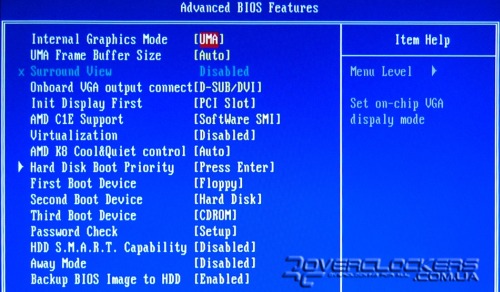 BIOS Gigabyte GA-MA78GM-UD2H