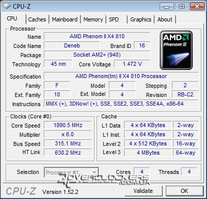 Разгон Gigabyte GA-MA78GM-UD2H