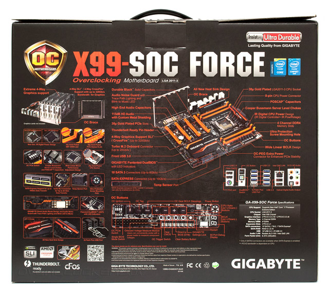 Gigabyte GA-X99-SOC Force