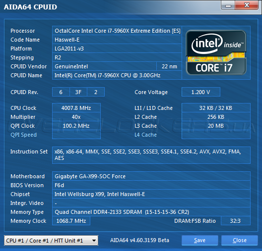 Gigabyte GA-X99-SOC Force