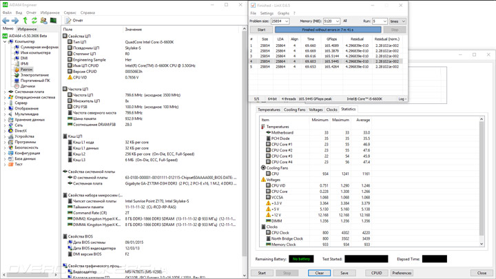 Gigabyte GA-Z170M-D3H DDR3