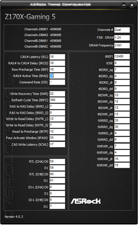 Gigabyte GA-Z170X-Gaming 5