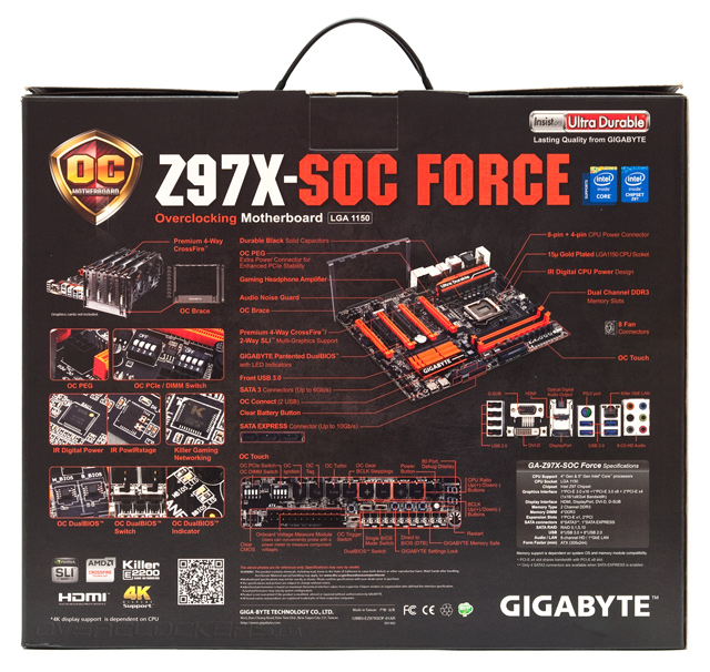 Gigabyte GA-Z97X-SOC Force