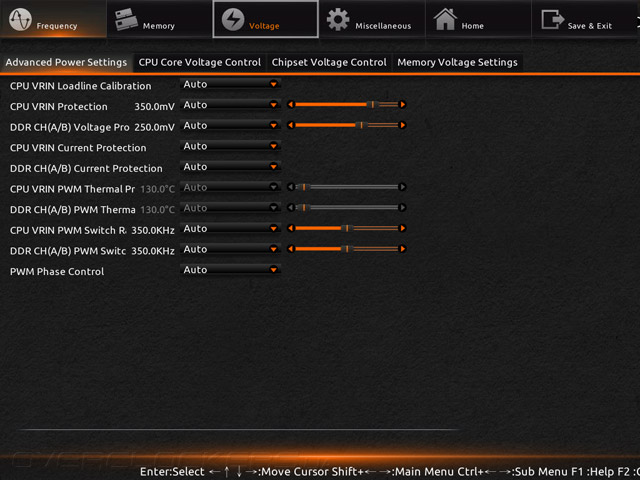 UEFI Setup Gigabyte GA-Z97X-SOC Force