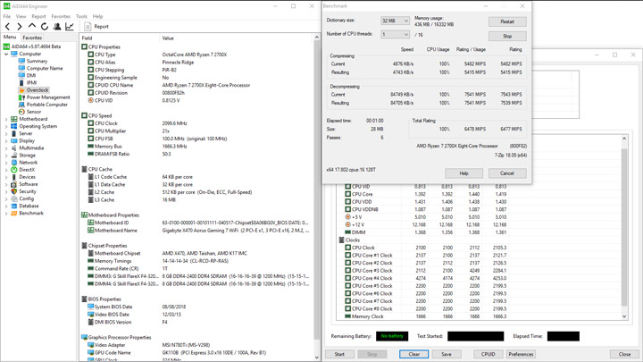 Gigabyte X470 Aorus Gaming 7 WiFi