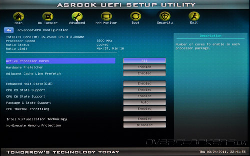 UEFI ASRock H67M-GE