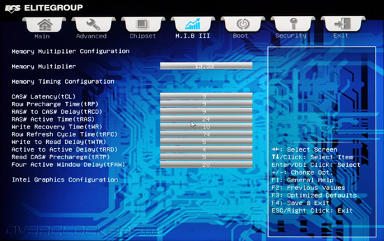 UEFI Setup ECS H67H2-I