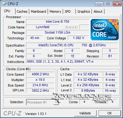 Максимальный разгон Core i5-750 на Gigabyte GA-P55M-UD2