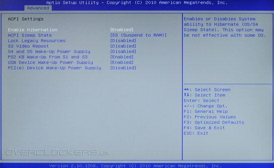 UEFI Setup Foxconn Rattler