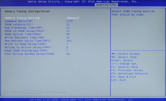 UEFI Setup Foxconn Rattler