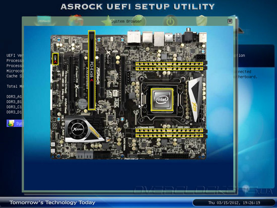 UEFI Setup ASRock X79 Extreme4