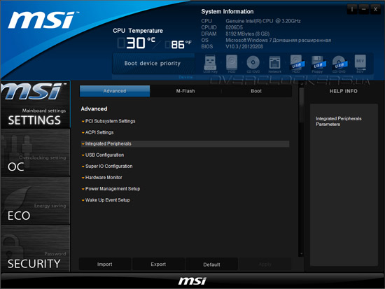 MSI Click BIOS II