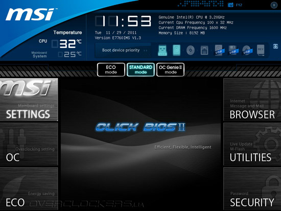 UEFI Setup MSI X79A-GD65 (8D)