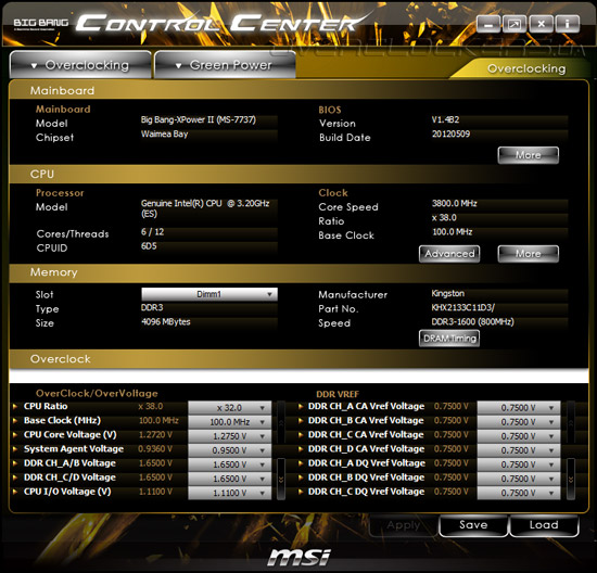 MSI Control Center