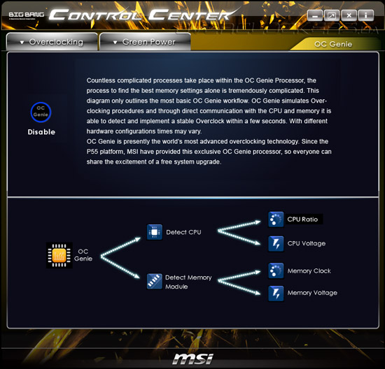 MSI Control Center