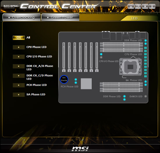 MSI Control Center