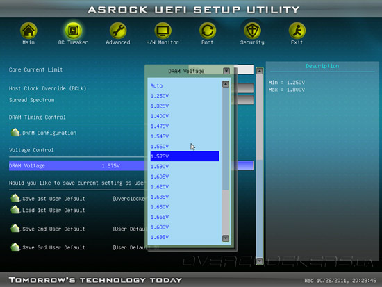 UEFI Setup ASRock Z68M-ITX/HT