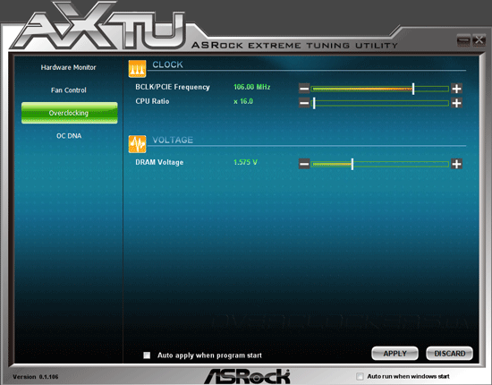 ASRock Extreme Tuning Utility