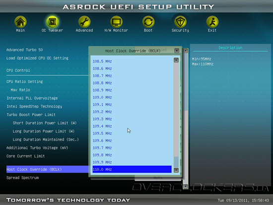 UEFI Setup ASRock Z68 Pro3-M