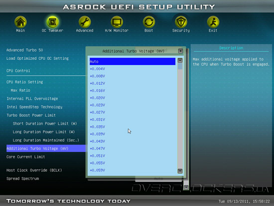 UEFI Setup ASRock Z68 Pro3-M