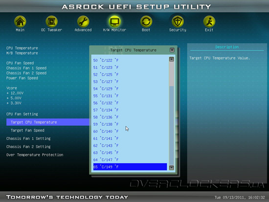 UEFI Setup ASRock Z68 Pro3-M