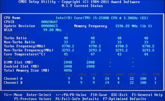 BIOS Setup Gigabyte G1.Sniper2