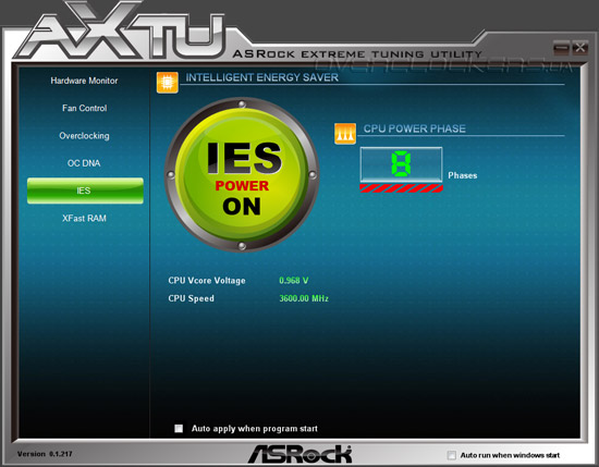 ASRock Extreme Tuning Utility