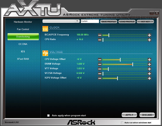 ASRock Extreme Tuning Utility