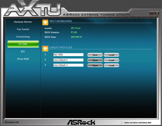 ASRock Extreme Tuning Utility