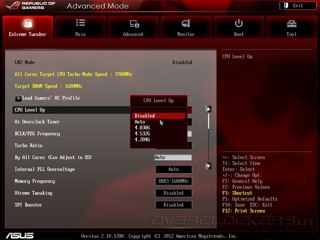Extreme utility. Target CPU Turbo Mode Speed. ASROCK z77 OC Formula как сделать биос на русском языке.