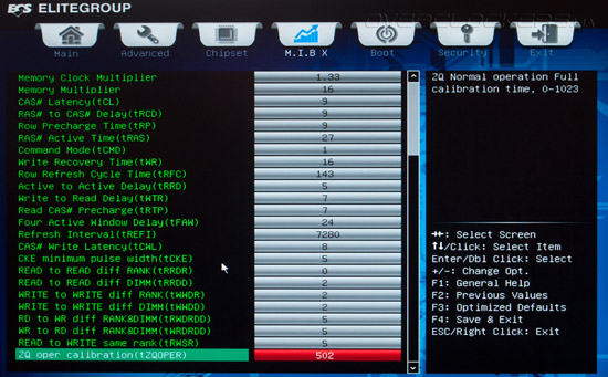 UEFI Setup ECS Z77H2-A2X