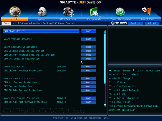 UEFI Setup Gigabyte G1.Sniper 3