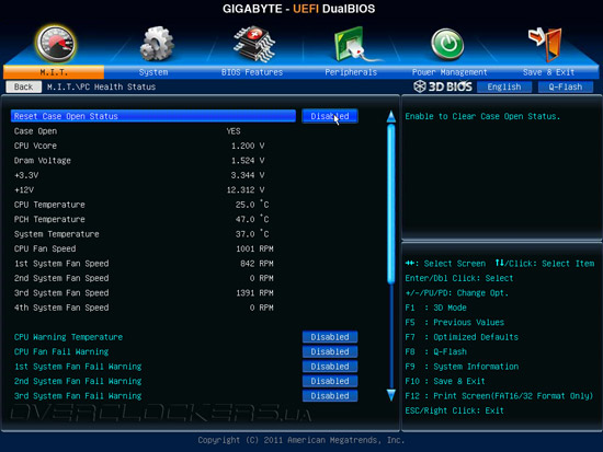 UEFI Setup Gigabyte G1.Sniper 3