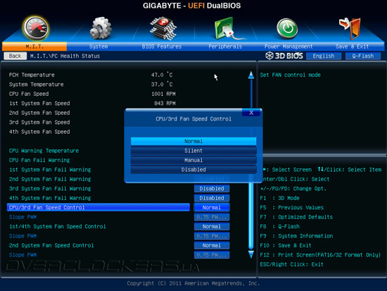 UEFI Setup Gigabyte G1.Sniper 3