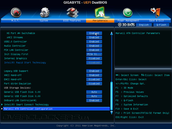 UEFI Setup Gigabyte G1.Sniper 3