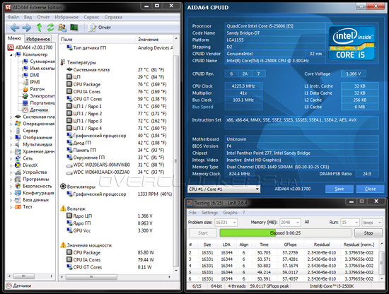 Разгон Gigabyte G1.Sniper 3