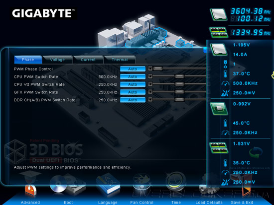 UEFI Setup Gigabyte GA-Z77X-UD5H