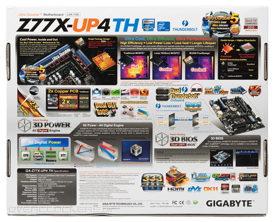 Gigabyte GA-Z77X-UP4 TH