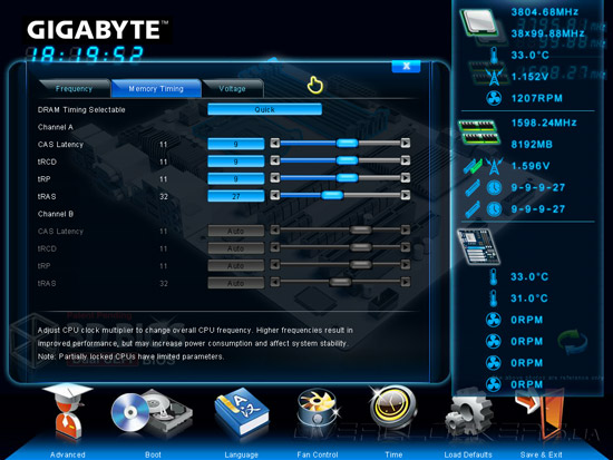 3D BIOS Gigabyte GA-Z77X-UP4 TH