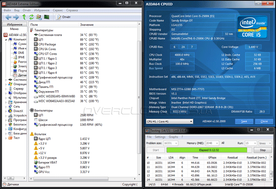 Разгон MSI Z77A-GD80